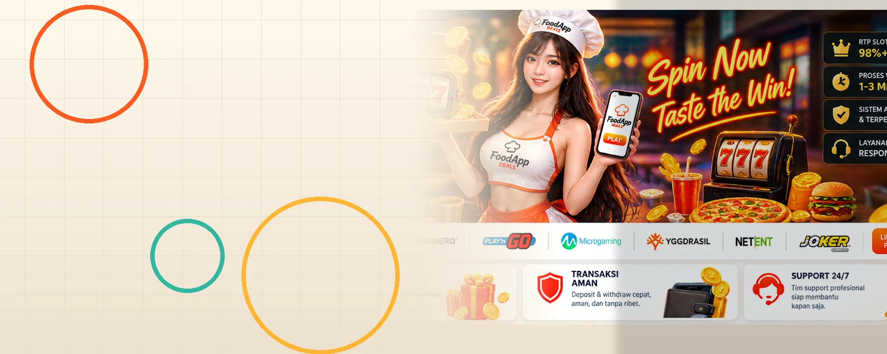Ilustrasi audit situs slot dengan nuansa aplikasi deals dan mesin slot